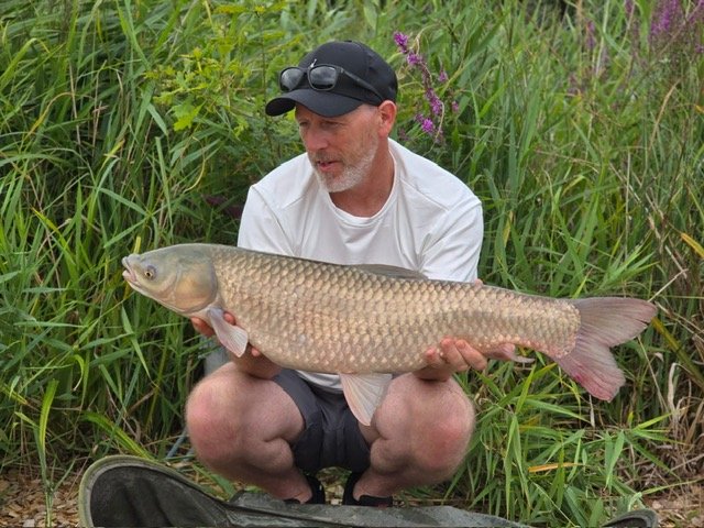 Coarse fishing success at Scotgate Cottages private lake