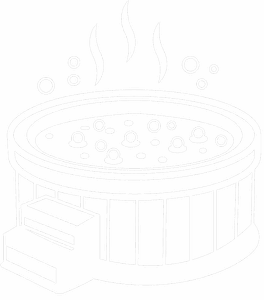 Hot tub at Scotgate Cottage